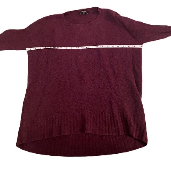 Burgundy Express relaxed sweater, size M - Picture 5 of 8